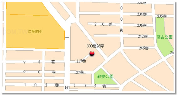 Immigration Express Taipei Office Map